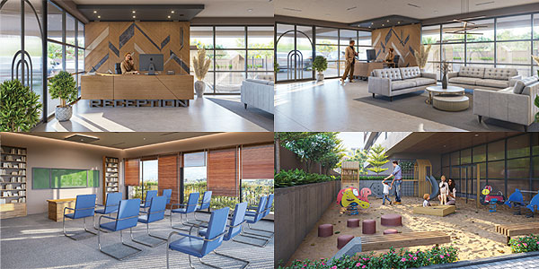 Shivansh Prime facade and lifestyle imagery